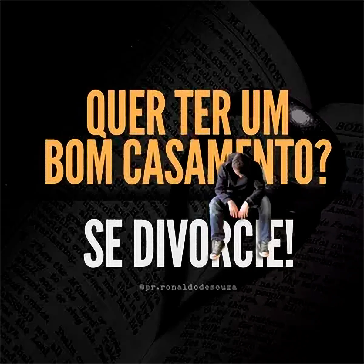 Quer ter um bom casamento? Se divorcie...